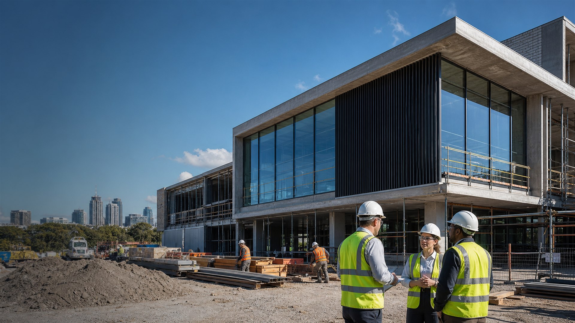 Australian commercial construction project