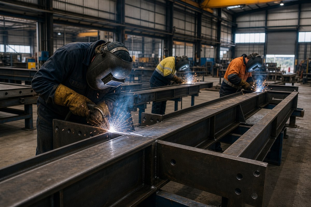 Structural metal work